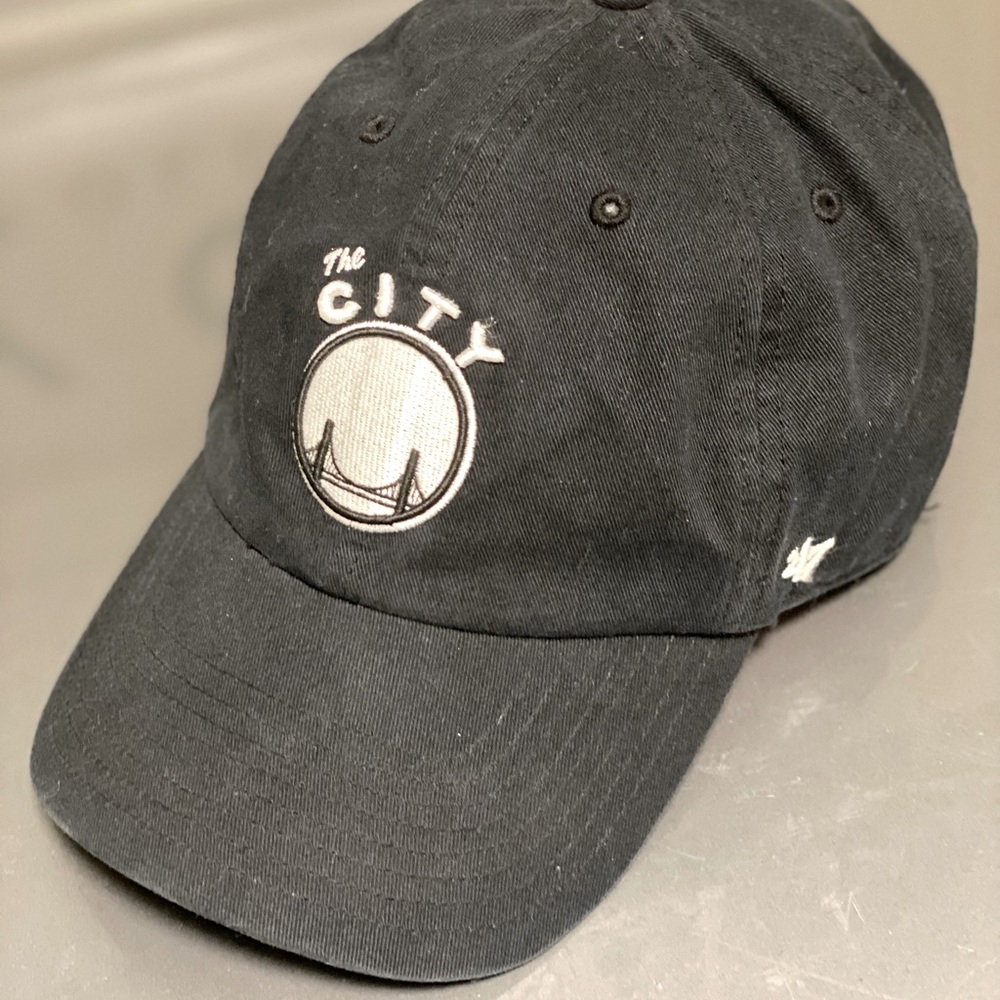 Golden State Warriors Black Baseball Cap Unisex